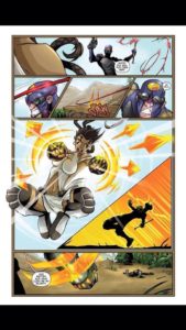 White Tail in action!