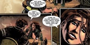 Come on guy! She just wants to give ya some love!